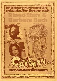 Caveman Movie Posters From Movie Poster Shop