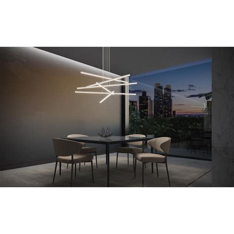 Robert Sonneman Stix 40-In LED Large Pendant Light | Capitol Lighting