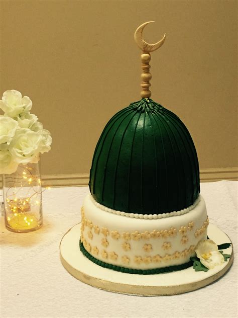 Mosque dome cake Cupcakes, Cupcake Cookies, Beautiful Cakes, Amazing Cakes, Soccer Cake, Eid ...