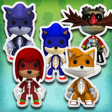 LittleBigPlanet: Sonic the Hedgehog Costume Kit (2010) - MobyGames