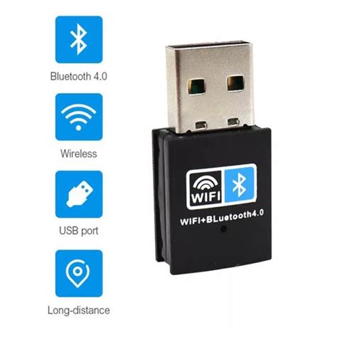 Generic 2 In 1 WiFi And Bluetooth Wireless Adapter USB Dongle | Jumia ...