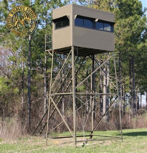 5x9 Deer Blinds for Sale, Elevated Deer Blinds | Texas Wildlife Supply | Deer blind, Homemade ...