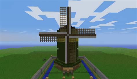 Huge Windmill Minecraft Map