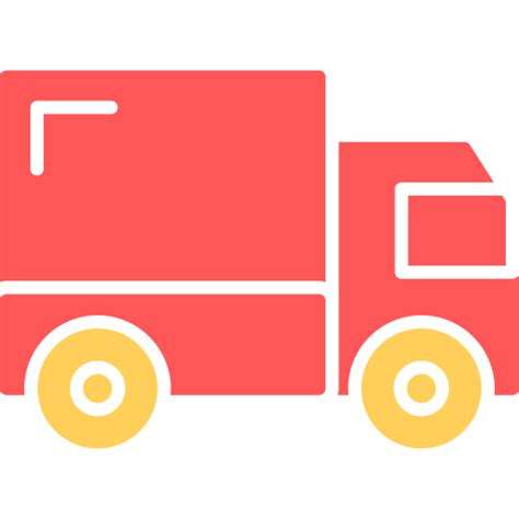 Delivery van - Free transport icons