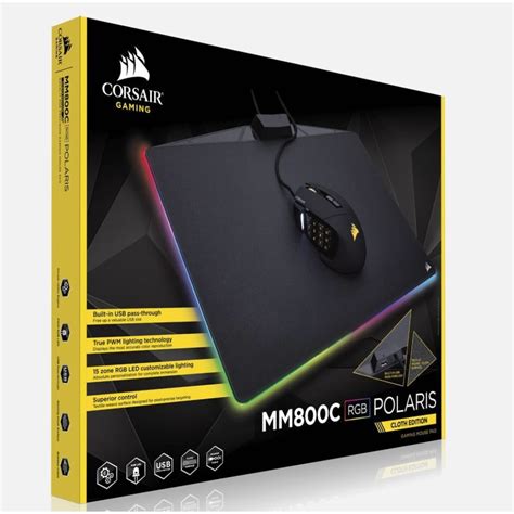 Corsair MM800 RGB POLARIS Gaming Cloth Edition Mouse Pad | Taipei For Computers - Jordan