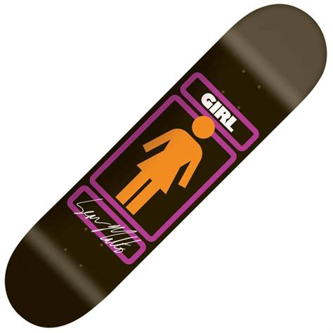 Girl Skateboards Girl Sean Malto Sign Here Skateboard Deck 8.125 ...