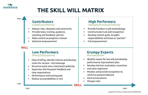 Enhancing Your Leadership Effectiveness with The Skill Will Matrix - Workforce Group