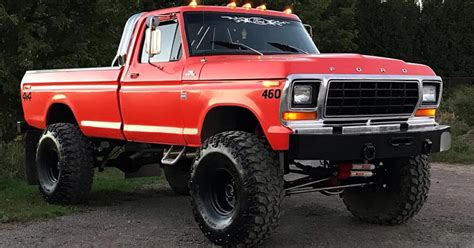 1979 Ford F150 Custom Built 460 Orange Crush 4x4 | Ford Daily Trucks