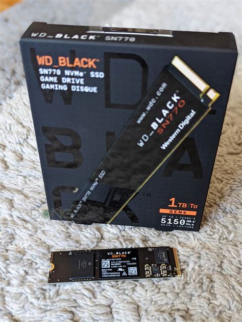 WD Black SN770 Review: An Excellent SSD | Dong Knows Tech