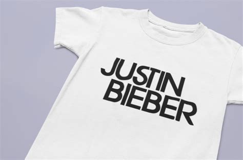 Justin Bieber Cotton T Shirts | Numonday