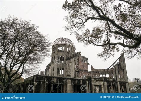 Hiroshima Atomic Bomb Dome, Peace Memorial Museum, Japan Editorial Photo - Image of atomic ...