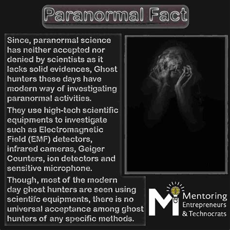 Ghost Hunters Paranormal Fact | Historical Facts | Religious Facts