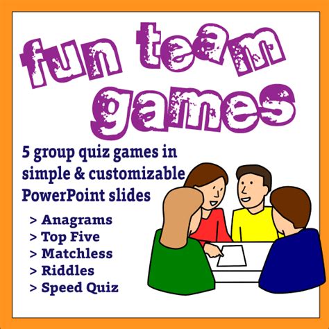 Team Quiz Games - Great as Time Fillers!