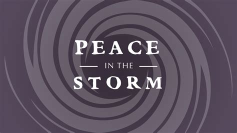 Peace in the Storm Archives - Cornerstone Presbyterian Church, Katy, TX