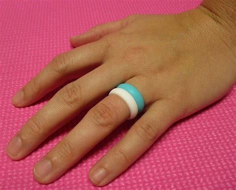 Silicone Rings For Women / Silicone Wedding Band Ring | Etsy