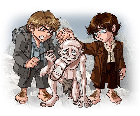 1000 hit--gollum by kheelan on DeviantArt