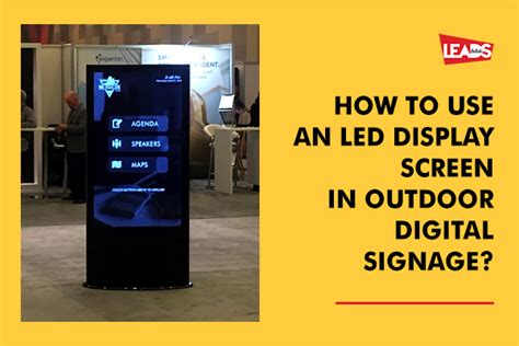 How to Use an LED Display Screen in Outdoor Digital Signage? | PPCRAO