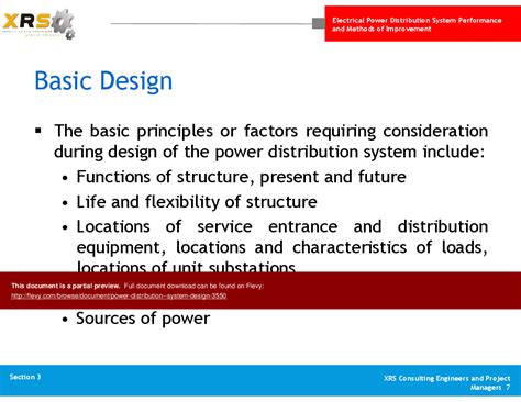 PPT: Power Distribution - System Design (52-slide PPT PowerPoint presentation PPTX) | Flevy