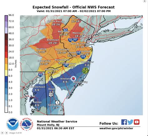 N.J. weather: Snow predictions from 13 weather experts ahead of the winter storm, some calling ...