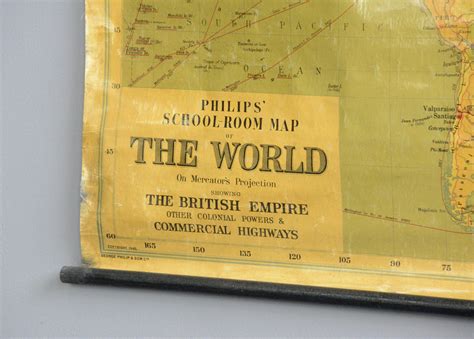 Large Map Of The British Empire Circa 1940s – Otto's Antiques