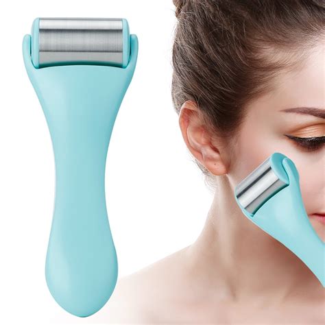 FAGINEY Facial Body Massager,Handheld Ice Roller Massager Anti Wrinkle ...