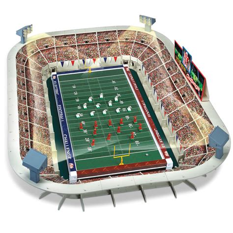 The Classic Electric Football Game With Lighted Stadium - Hammacher ...