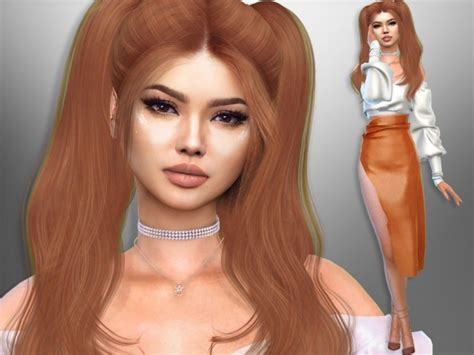 Nona Peng by divaka45 at TSR » Sims 4 Updates