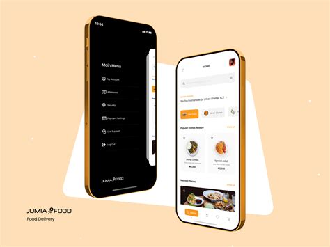 App for Food Ordering & Delivery - Jumia Food App by Mba Uchenna for Awa Digital® on Dribbble