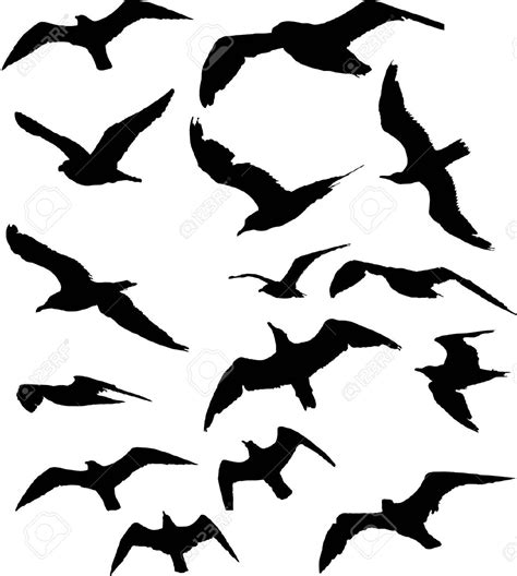 Seagull Silhouette Tattoo at GetDrawings | Free download