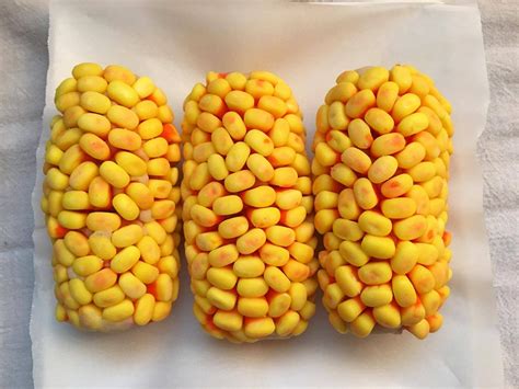 Candy Corn Cobs Recipe | Recipe | Candy corn cob, Corn on cob, Corn recipes cob