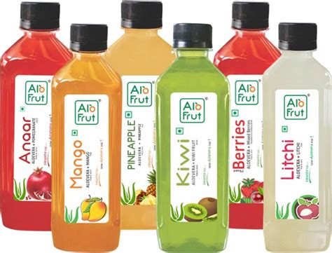 ALOFRUT Juices Taste Combo, 300 ml - Pack of 24 | Fruit Juice Mai Aloevera Pulp | Healthy Hai ...