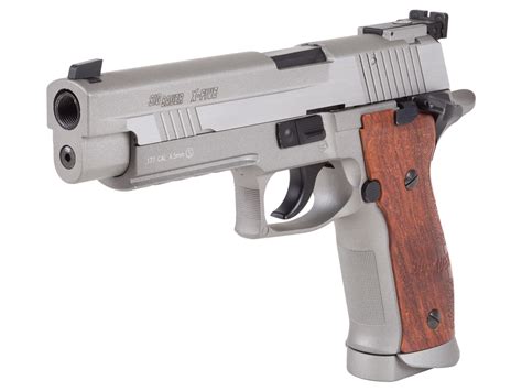 Palco Sports SIG Sauer P226 X-Five .177 CO2 Pistol, Silver/Wood Grips ...