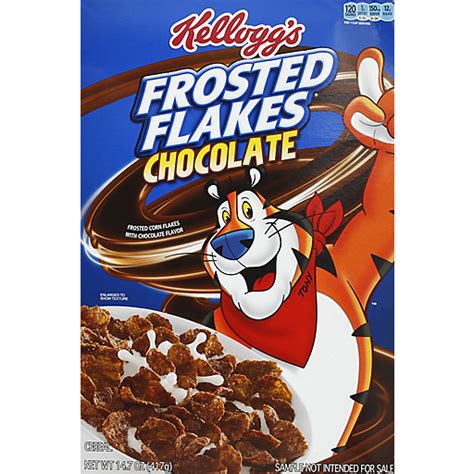 Kellogg's Breakfast Cereal, Chocolate Frosted Flakes, Low Fat, 14.7 oz ...