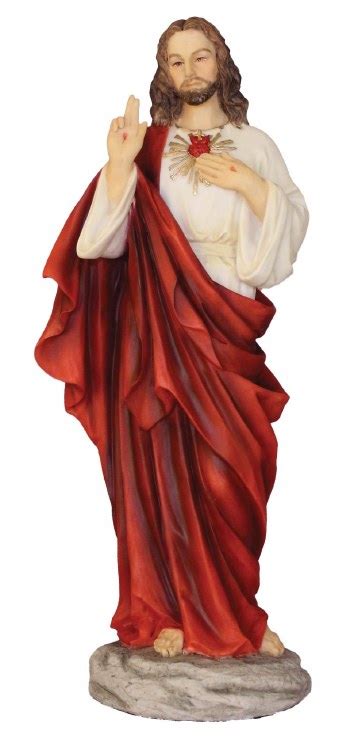 SACRED HEART OF JESUS STATUE - Divine Mercy Gift Shop