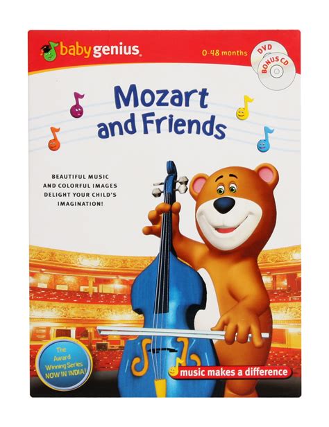 Baby Genius Mozart And Friends DVD Online in India, Buy at Best Price from Firstcry.com - 1749