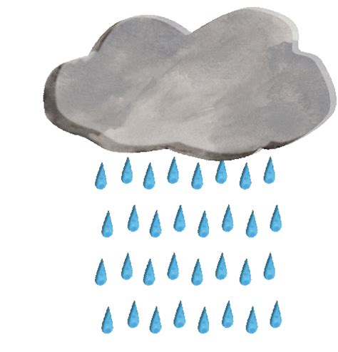 Rain Cloud Sticker - Rain Cloud Storm - Discover & Share GIFs