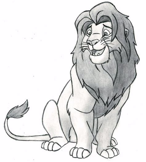 How To Draw Lion King - Margaret Wiegel