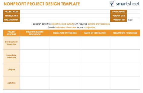 Guide for Creating a Project Design | Smartsheet