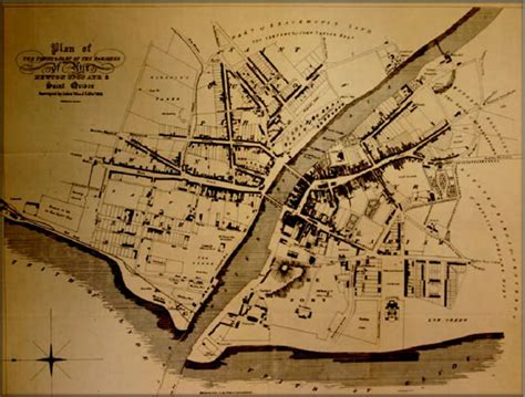 Old Ayr Town Map 1818 | Ayr, Ayr scotland, Town map