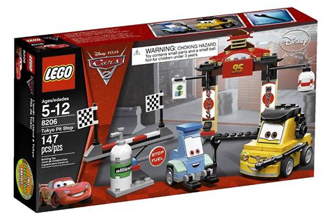 LEGO Disney Cars Cars 2 Tokyo Pit Stop Set 8206 - ToyWiz