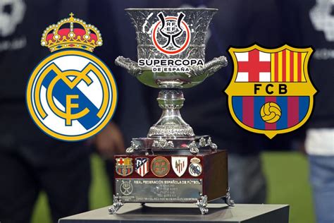 Supercup-Clásico: Real Madrid vs. FC Barcelona im TV und Live-Stream