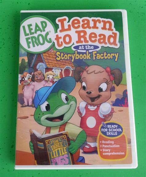 LeapFrog: Learn to Read at the Storybook Factory (DVD, 2005) for sale ...