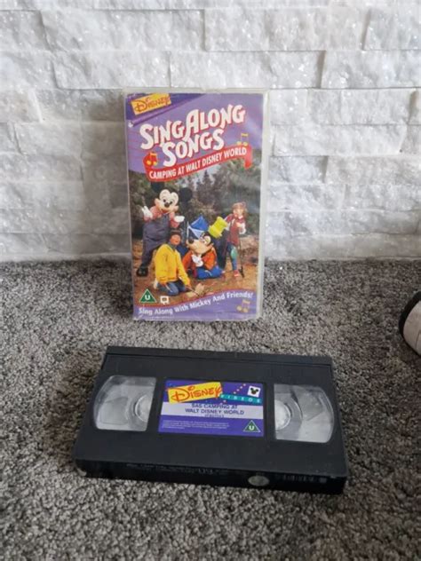 VINTAGE DISNEY VHS Disney Singalong Song Disney £9.99 - PicClick UK