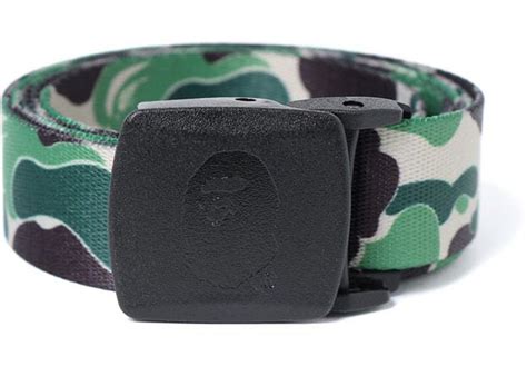 BAPE ABC Camo Long GI Belt Green in 2021 | Bape, Belt, Designer clothes for men