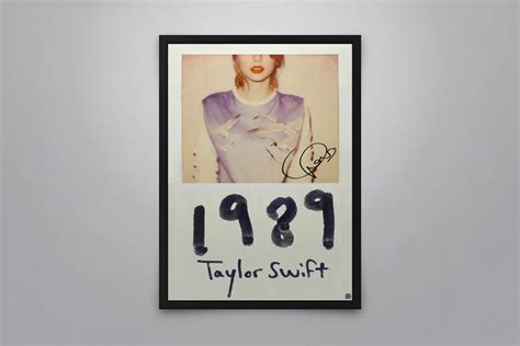 Taylor Swift: 1989 - Signed Poster + COA – Poster Memorabilia