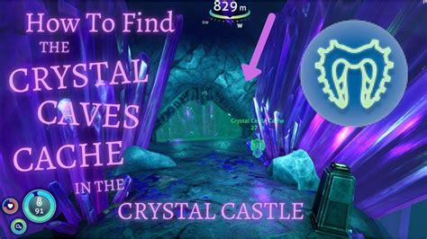 How To Find The CRYSTAL CAVES CACHE (Updated Video Link In Description) || Subnautica Below Zero ...