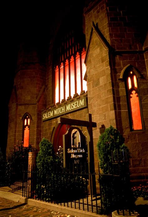 Salem Witch Museum at Night | Salem Witch Museum Credit: Rob… | Flickr