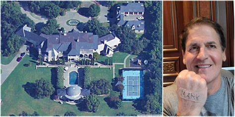 Billionaire Mark Cuban's Dallas mansion looks massive even when seen from Google Maps - The ...