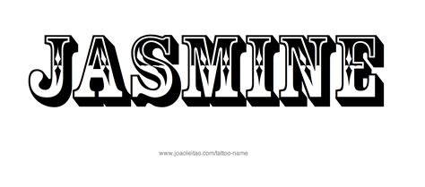 Jasmine Name Tattoo Designs | Name tattoos, Tattoo name fonts, Names