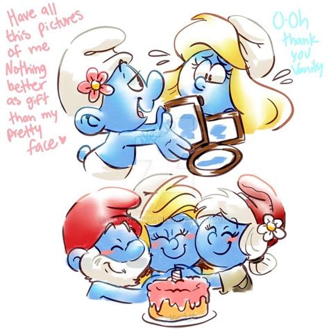 Smurfs: (OLD) Gift by TairusuKU on DeviantArt | Smurfs, Smurfette, Cartoon movies